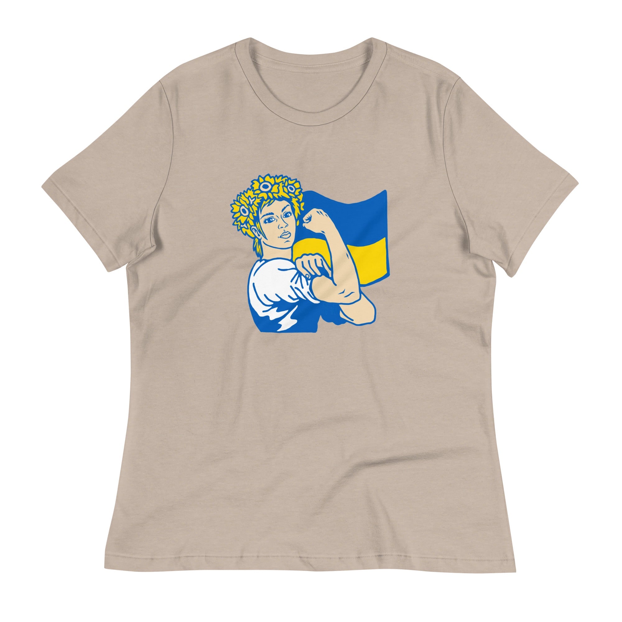 She is Ukraine - Adult Women's TShirt - Saint Javelin