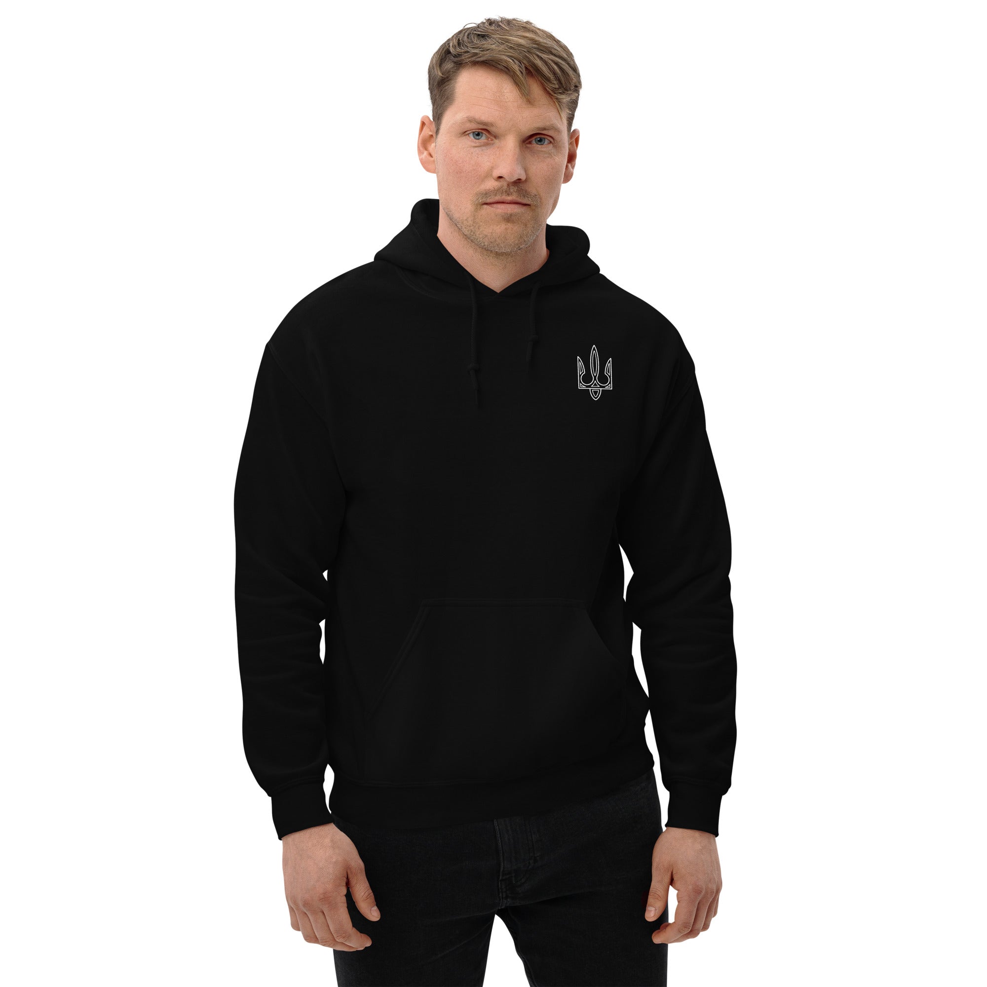 Tryzub x Ukraine or Death - Adult Hoodie - Saint Javelin