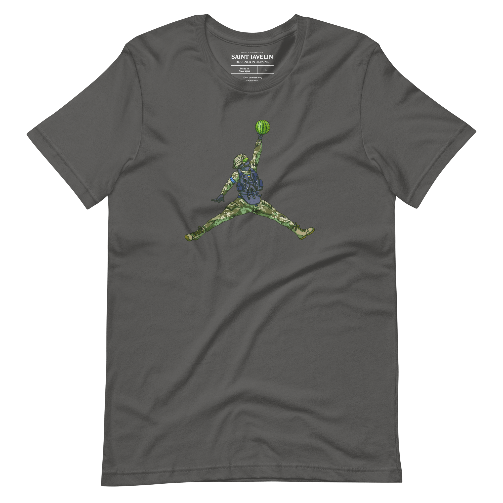 Watermelon Warrior - Adult TShirt - Saint Javelin