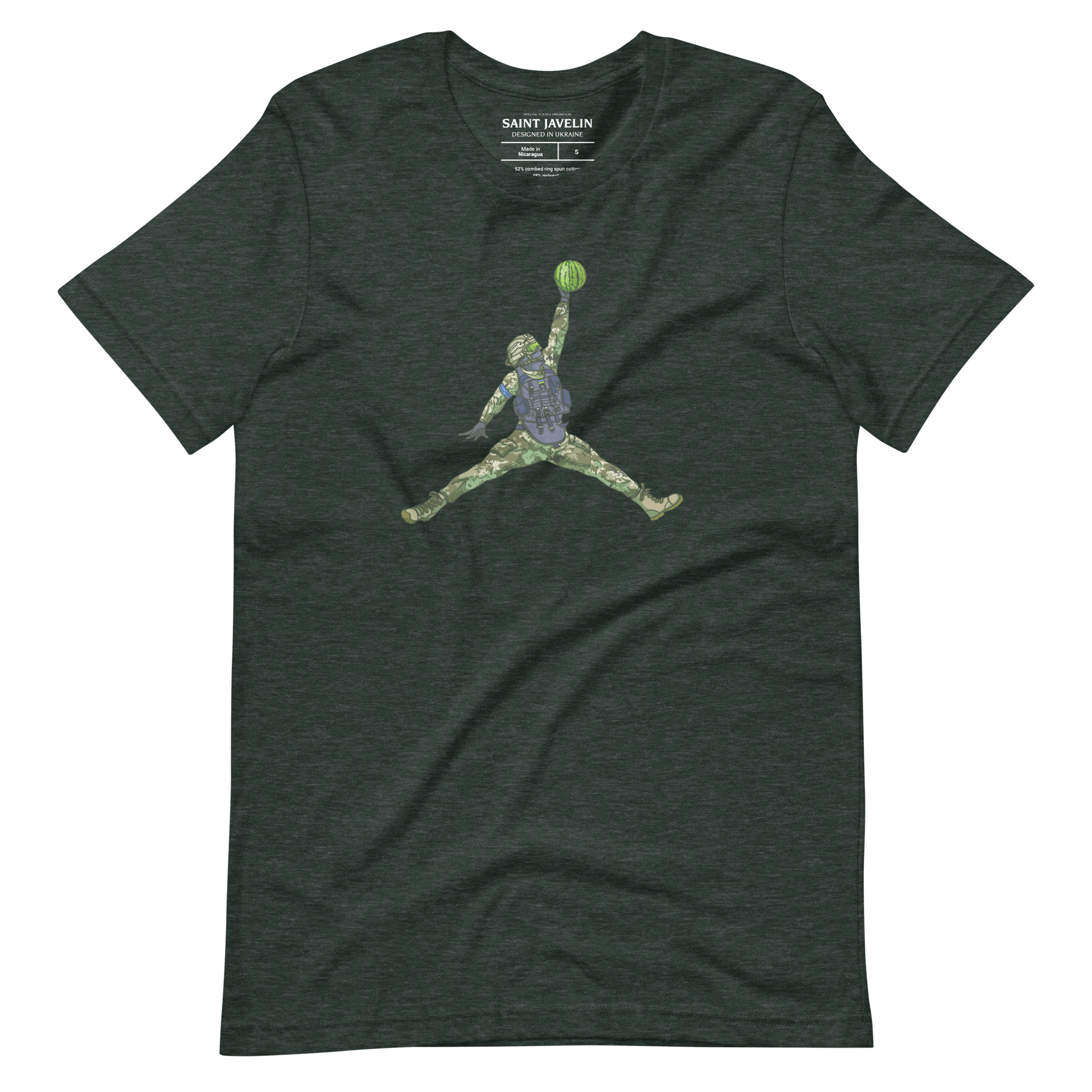 Watermelon Warrior - Adult TShirt - Saint Javelin
