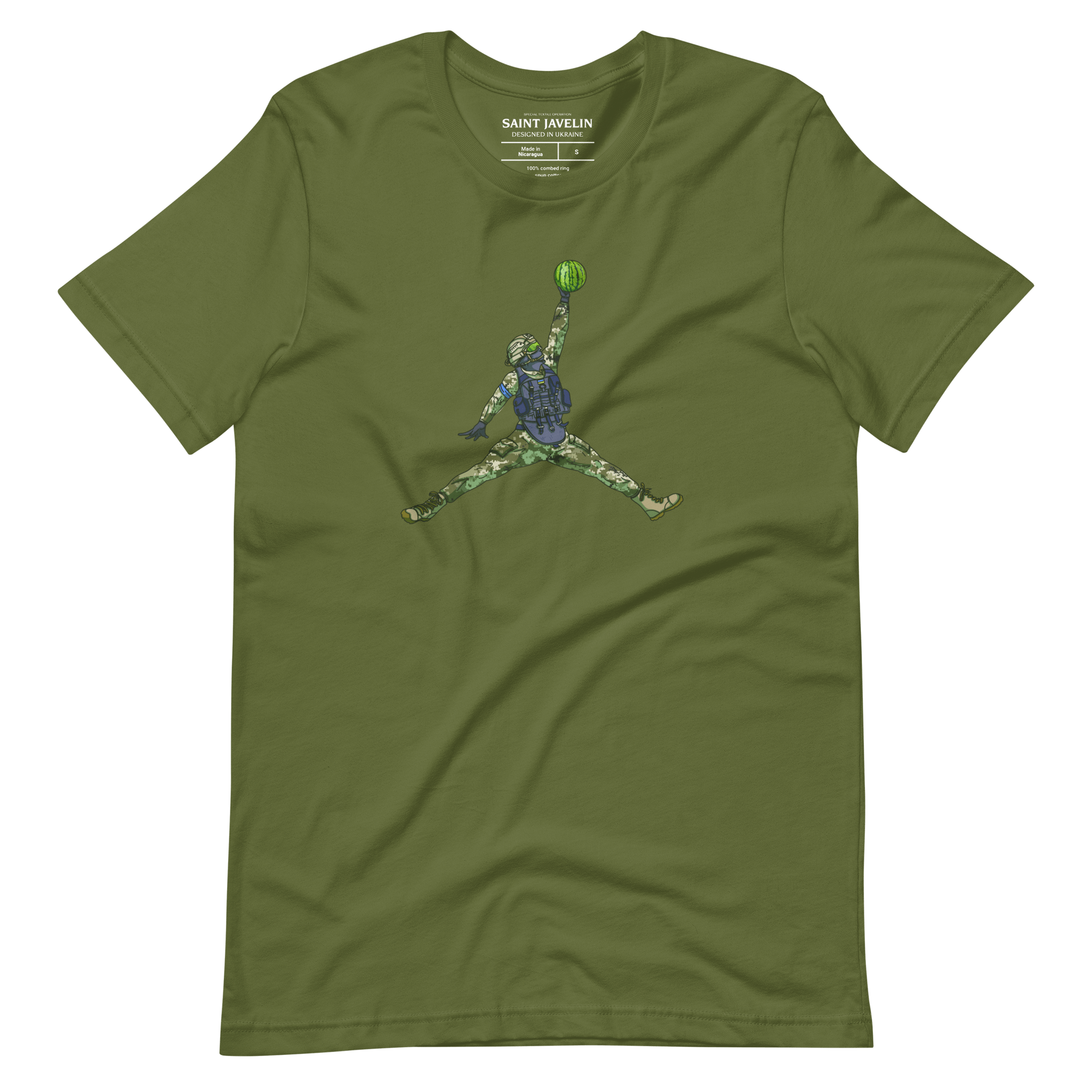 Watermelon Warrior - Adult TShirt - Saint Javelin