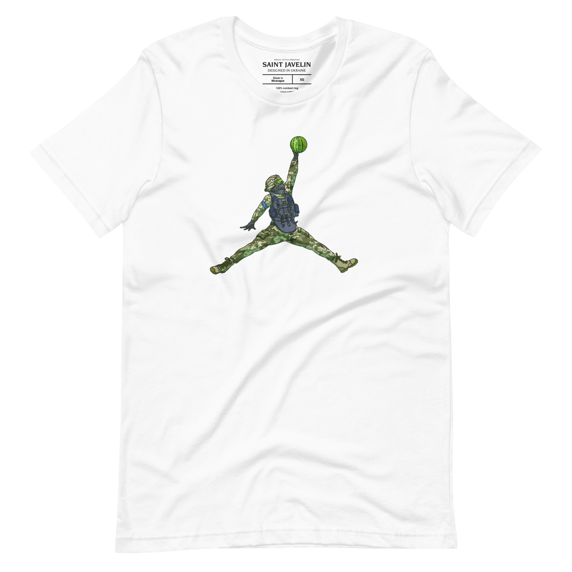 Watermelon Warrior - Adult TShirt - Saint Javelin