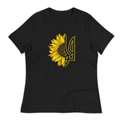 Tryzub + Sunflower - Adult Women's TShirt