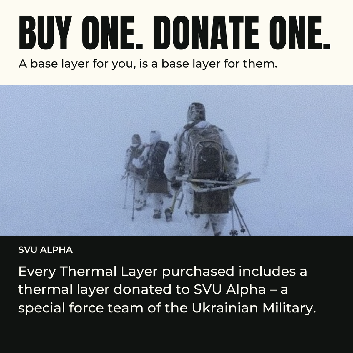 PowerStretch Thermal Layer - FULL SET [Buy One - Give One]