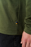Cotton Embroidered Tryzub Long Sleeve