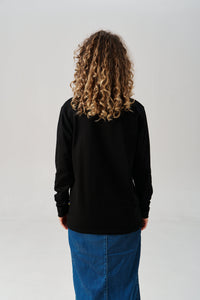 Cotton Embroidered Tryzub Long Sleeve