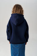 Oversized Embroidered Tryzub Hoodie