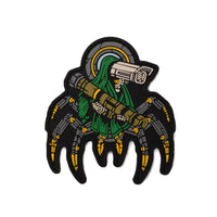 Cyber Spider Green - PVC Patch