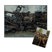 “Graveyard of Destroyed Russian Equipment” 24x30 Print + BOOK PRE-ORDER