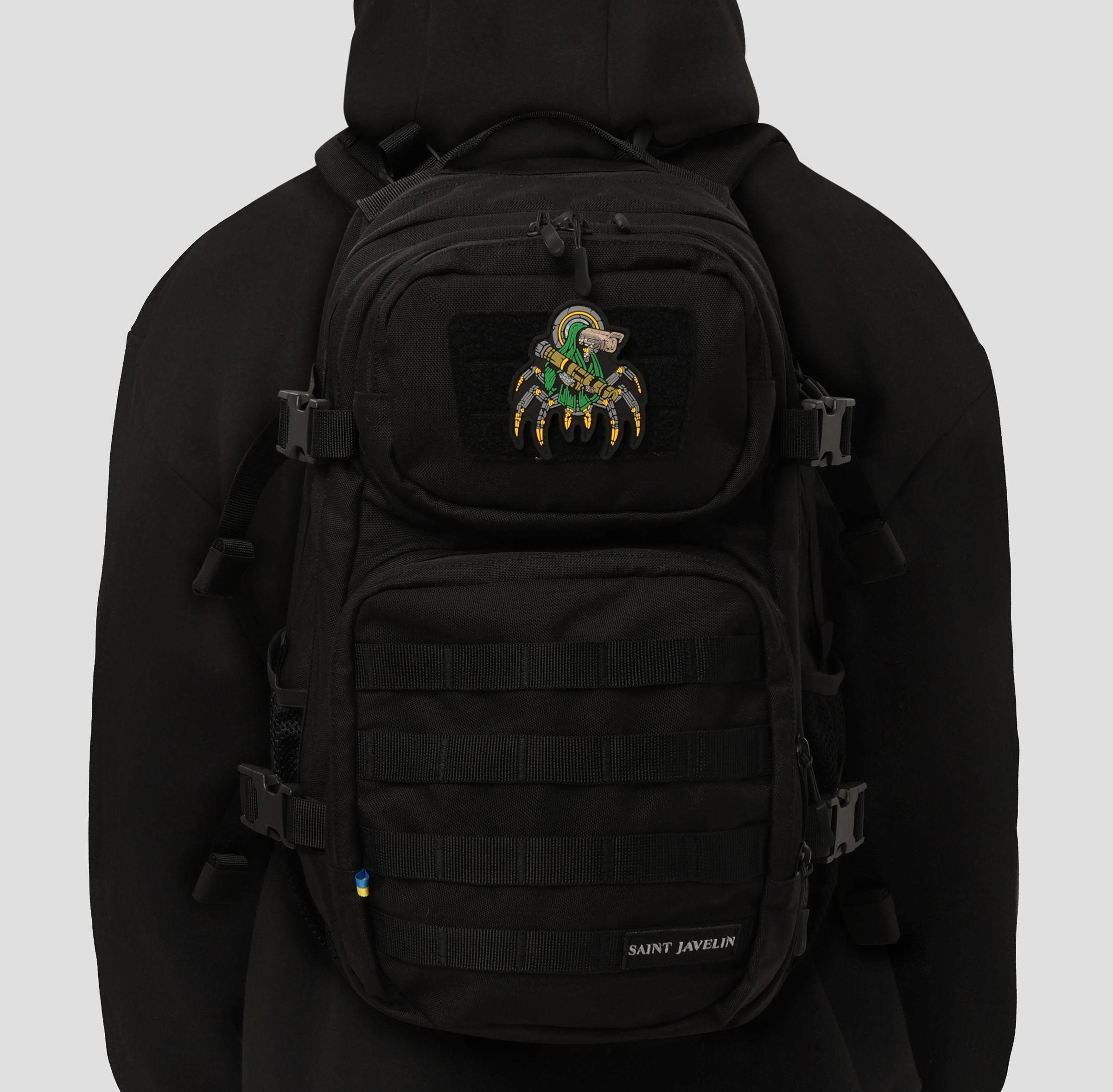 Cyber Spider Green - PVC Patch