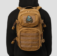 Cyber Spider Blue - PVC Patch