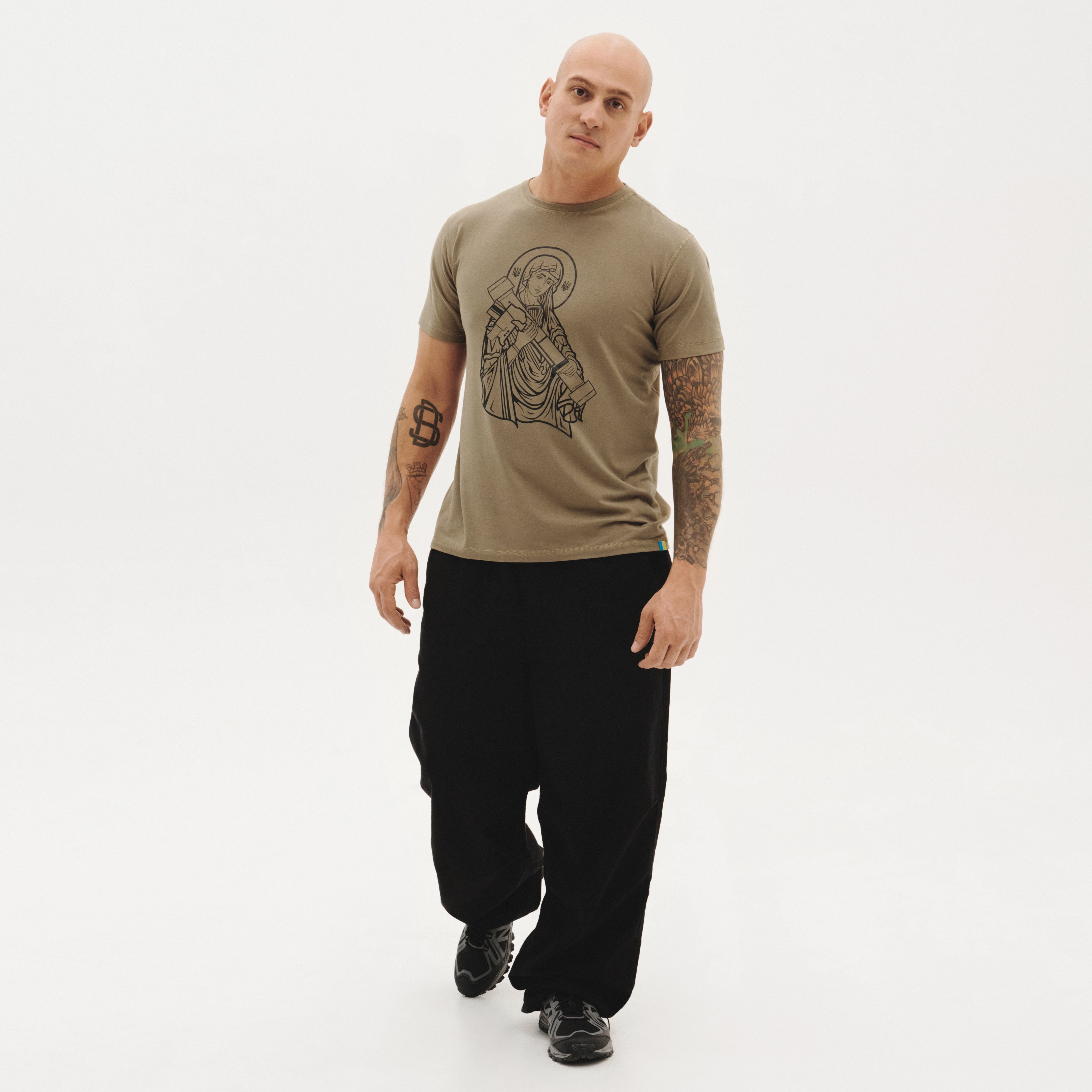 Saint Javelin Athletic-Cut Bamboo T-Shirt - TAN499