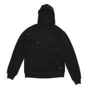 Morse Code Hoodie - Brushed Fleece Black