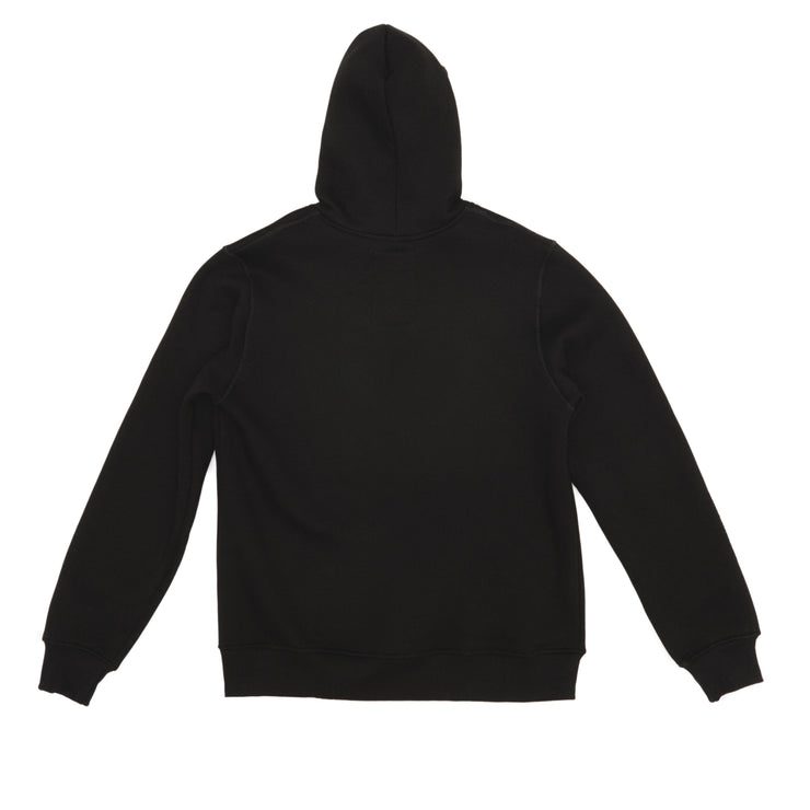 Morse Code Hoodie - Brushed Fleece Black