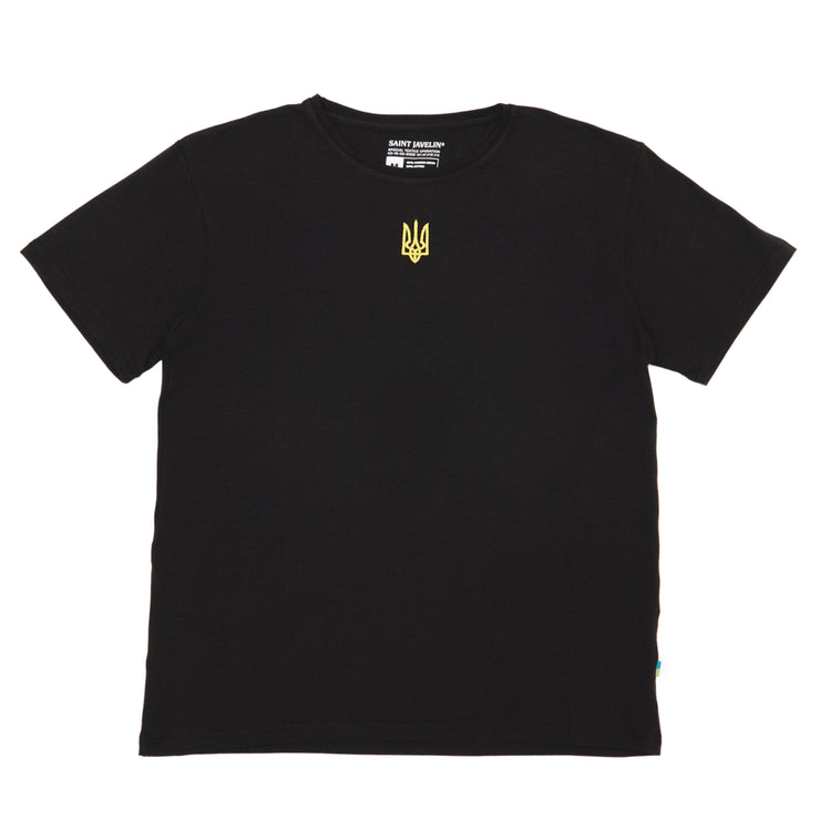 Tryzub Loose-Fit Bamboo T-Shirt - Classic Gold