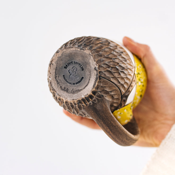 Handmade Karpaty Mug – Bright Yellow
