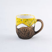 Handmade Karpaty Mug – Bright Yellow