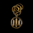 Tryzub - Keychain (Recycled Artillery Shells)