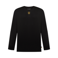 Cotton Embroidered Tryzub Long Sleeve