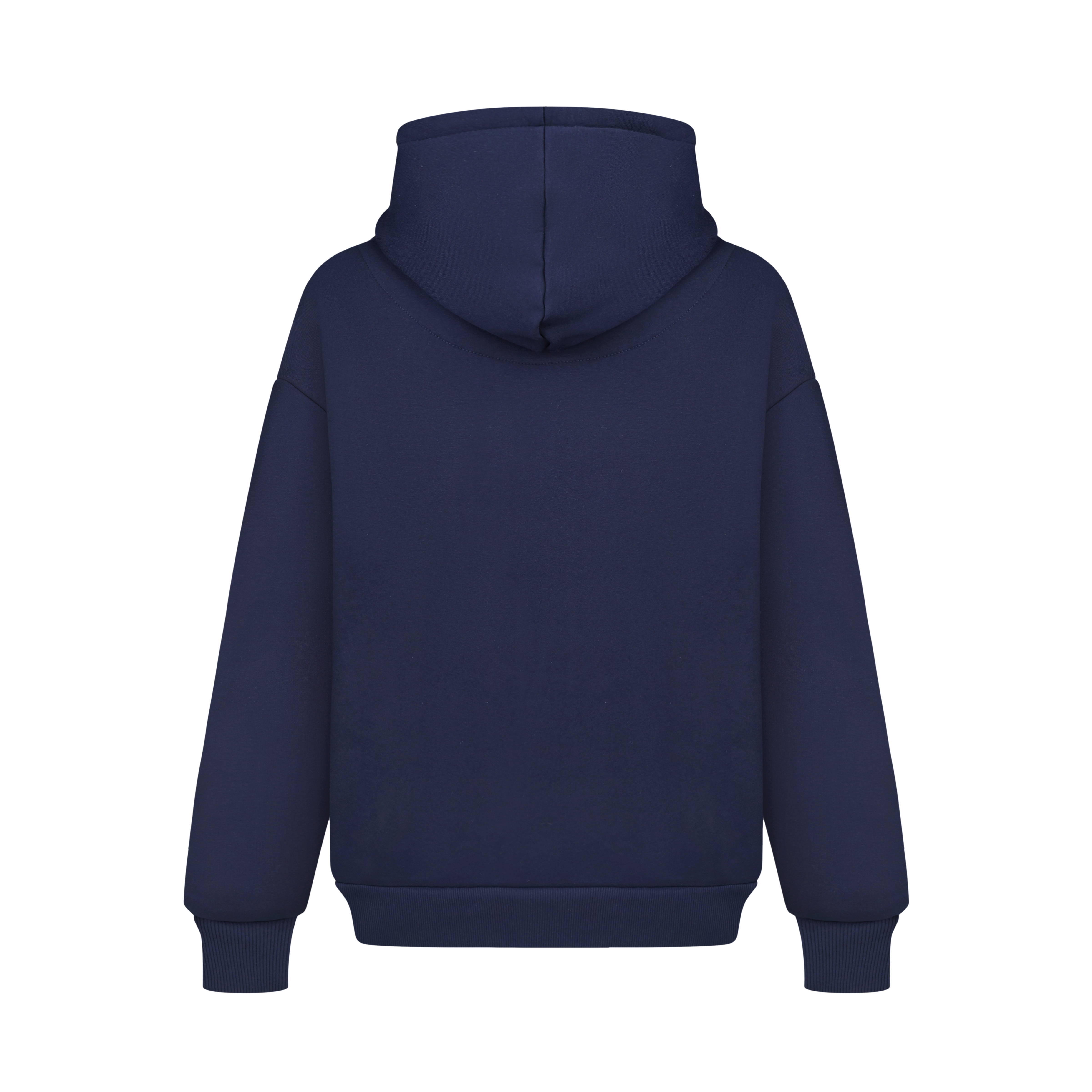Oversized Embroidered Tryzub Hoodie