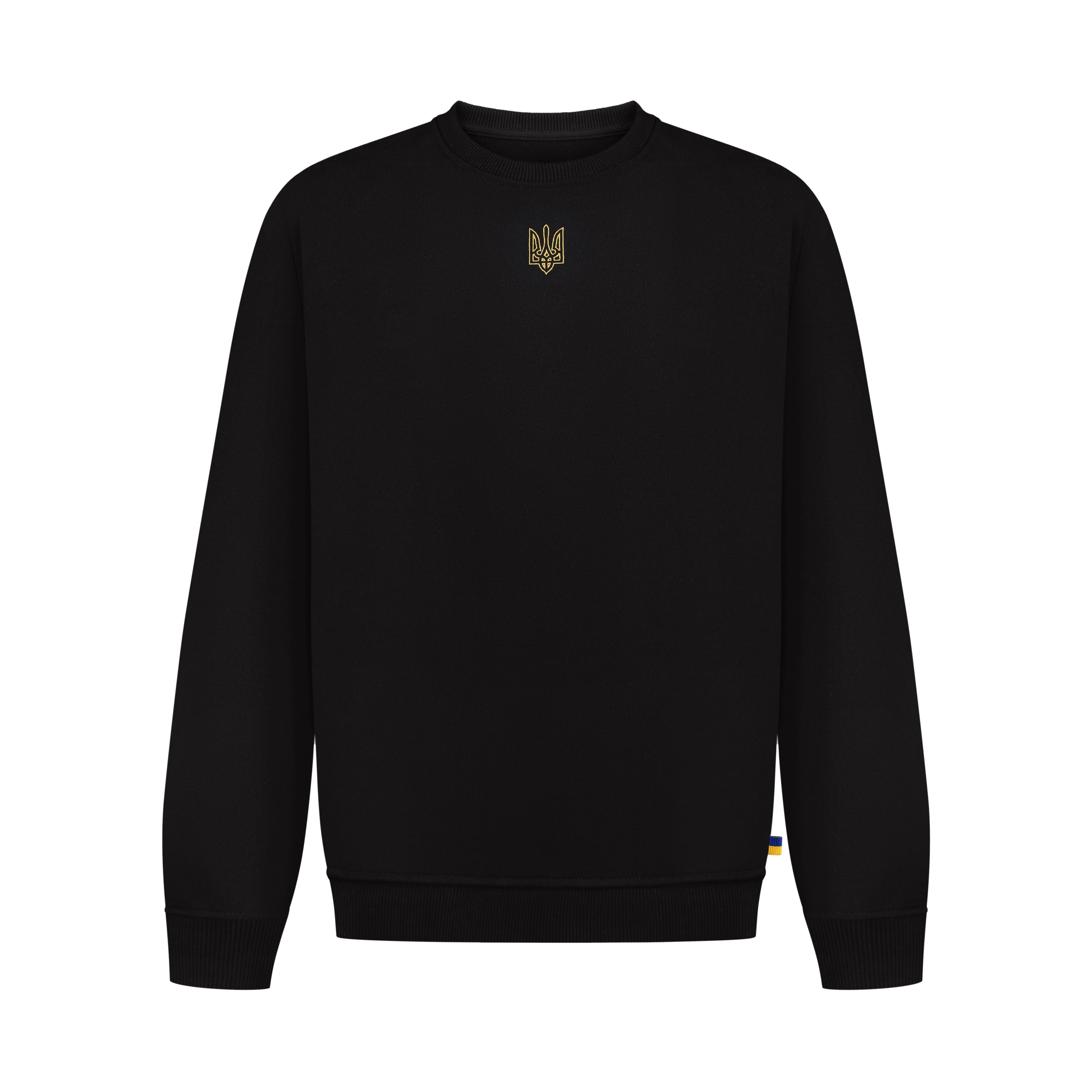 Crewneck Embroidered Tryzub Sweatshirt