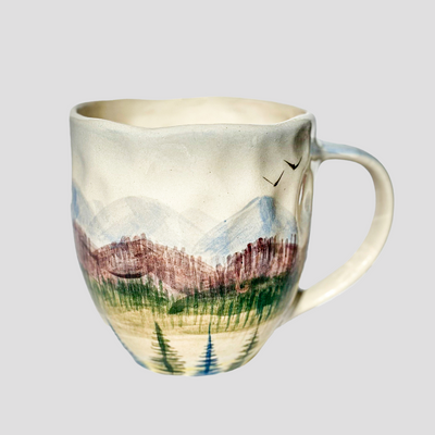 Karpaty Handcrafted Ceramic Mug