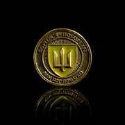 Saint Javelin Challenge Coin – YELLOW