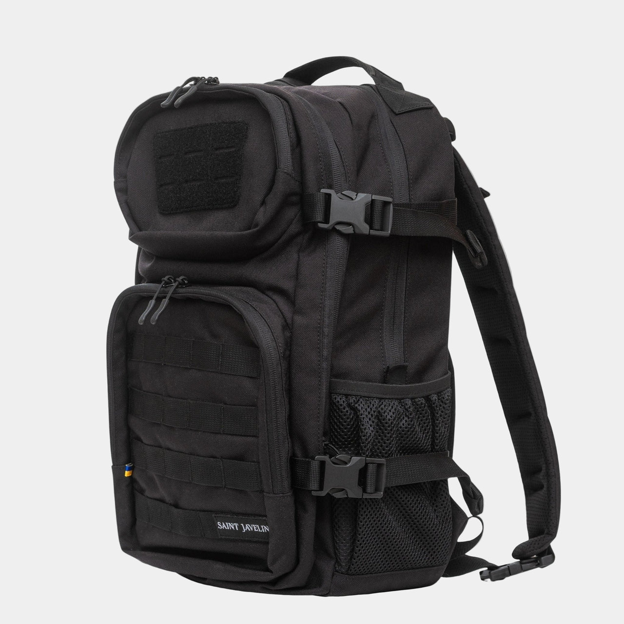 Midnight Black EDC Mission Backpack - Saint Javelin