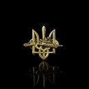 Trident of Triumph - Pin (Recycled Artillery Shells)
