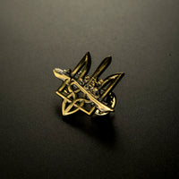Trident of Triumph - Pin (Recycled Artillery Shells)