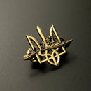 Trident of Triumph - Pin (Recycled Artillery Shells)