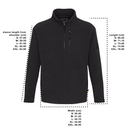 Defender Polartec  1/4 Zip Fleece - Black