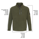 Defender Polartec 1/4 Zip Fleece - Olive