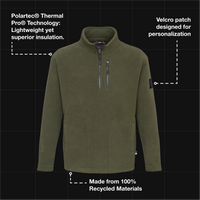 Defender Polartec 1/4 Zip Fleece - Olive