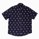 Anchor Tryzub - Navy Linen Shirt - Saint Javelin