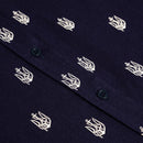 Anchor Tryzub - Navy Linen Shirt - Saint Javelin