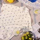 Anchor Tryzub - White Linen Shirt - Saint Javelin