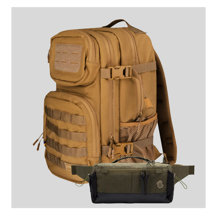 Pack & Go Adventure Bundle (Backpack + Slingpack)