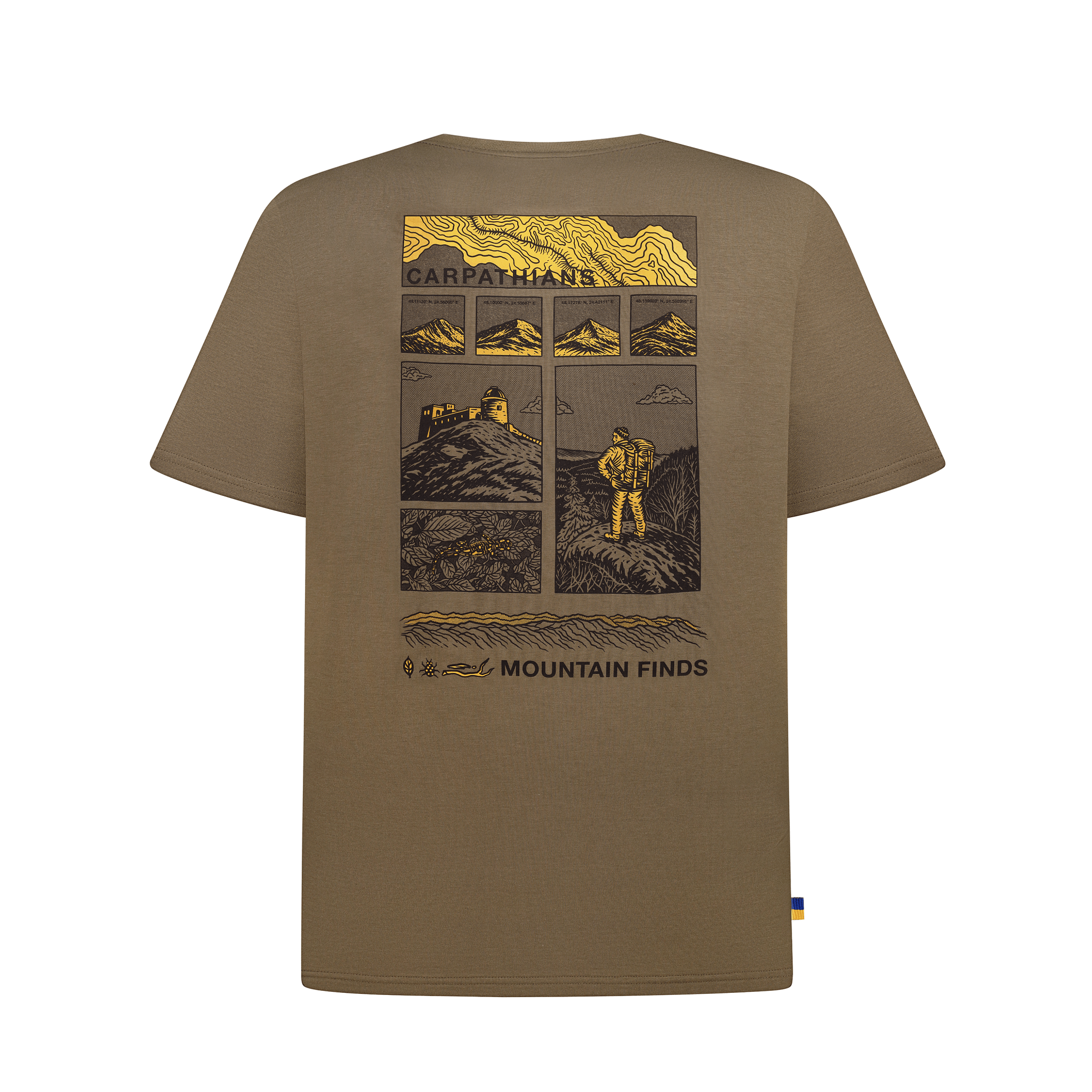 Bamboo Carpathian Mountains Standard - T-Shirt