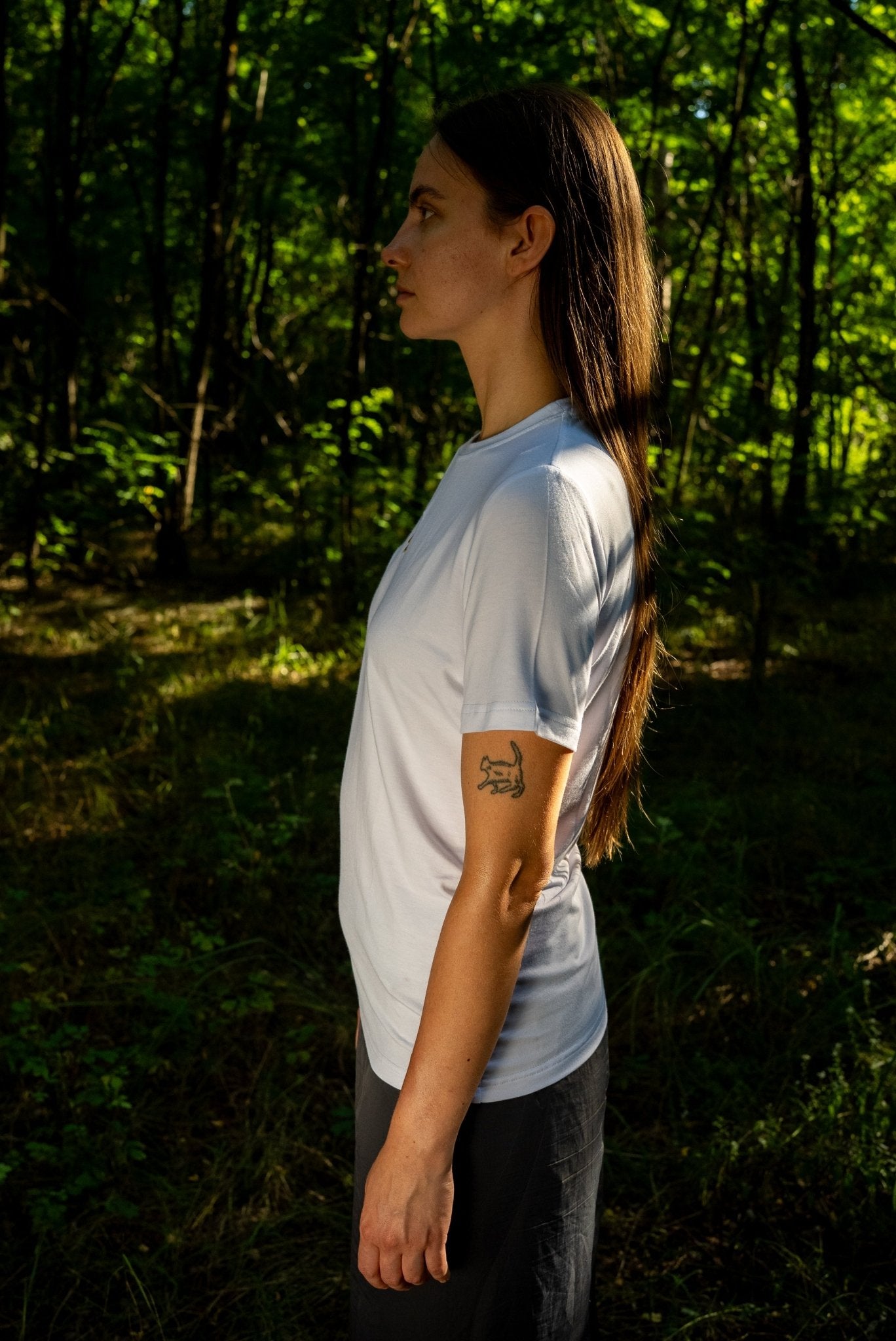 Bamboo Gold Tryzub Women's T-Shirt - Saint Javelin