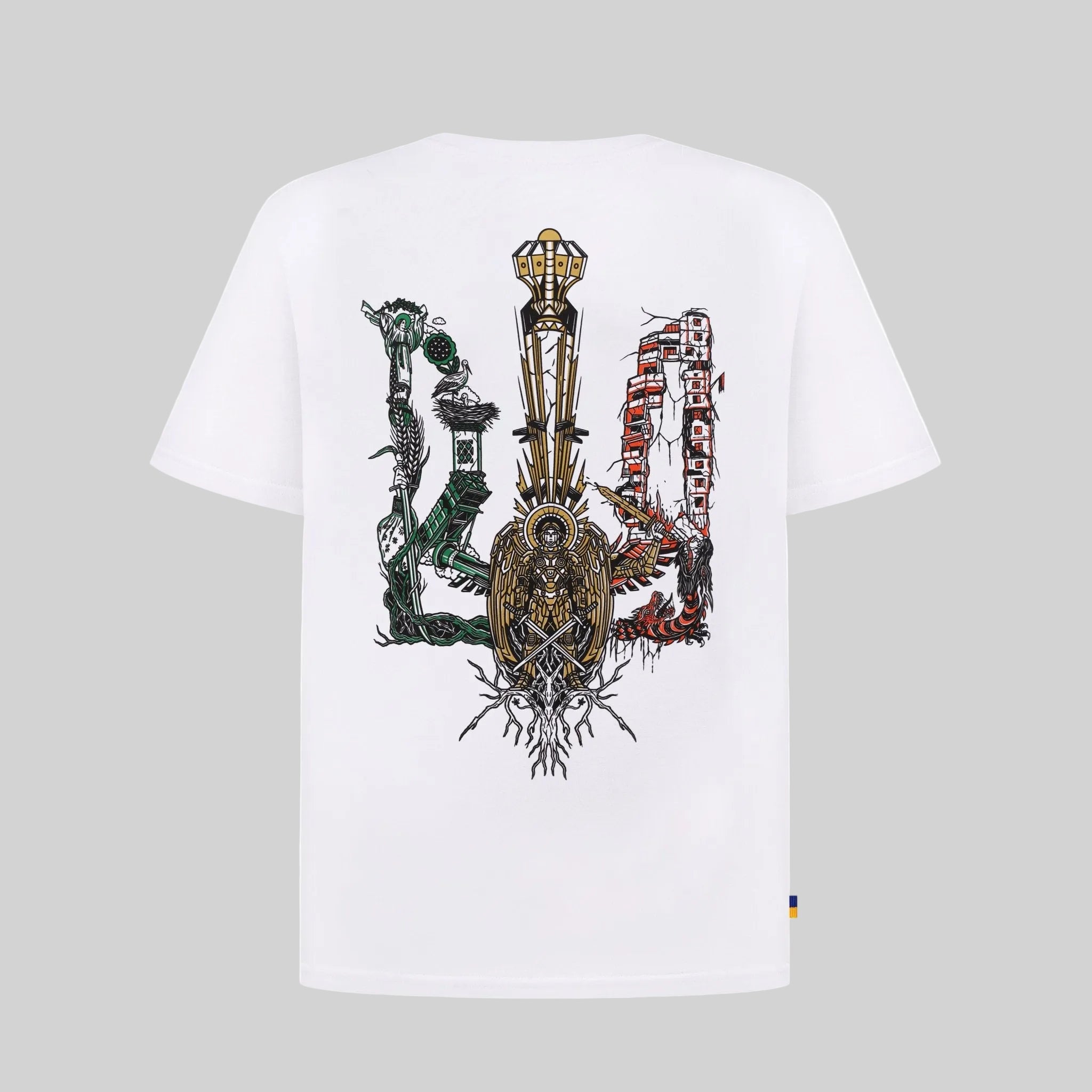 Bamboo Tryzub of War Standard - T-Shirt – Saint Javelin
