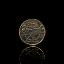 Battle of Kyiv - Challenge Coin (Recycled Artillery Shells) - Saint Javelin