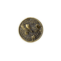 Battle of Kyiv - Challenge Coin (Recycled Artillery Shells) - Saint Javelin