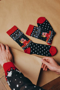 BURNING KREMLIN Christmas Socks