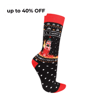 BURNING KREMLIN Christmas Socks