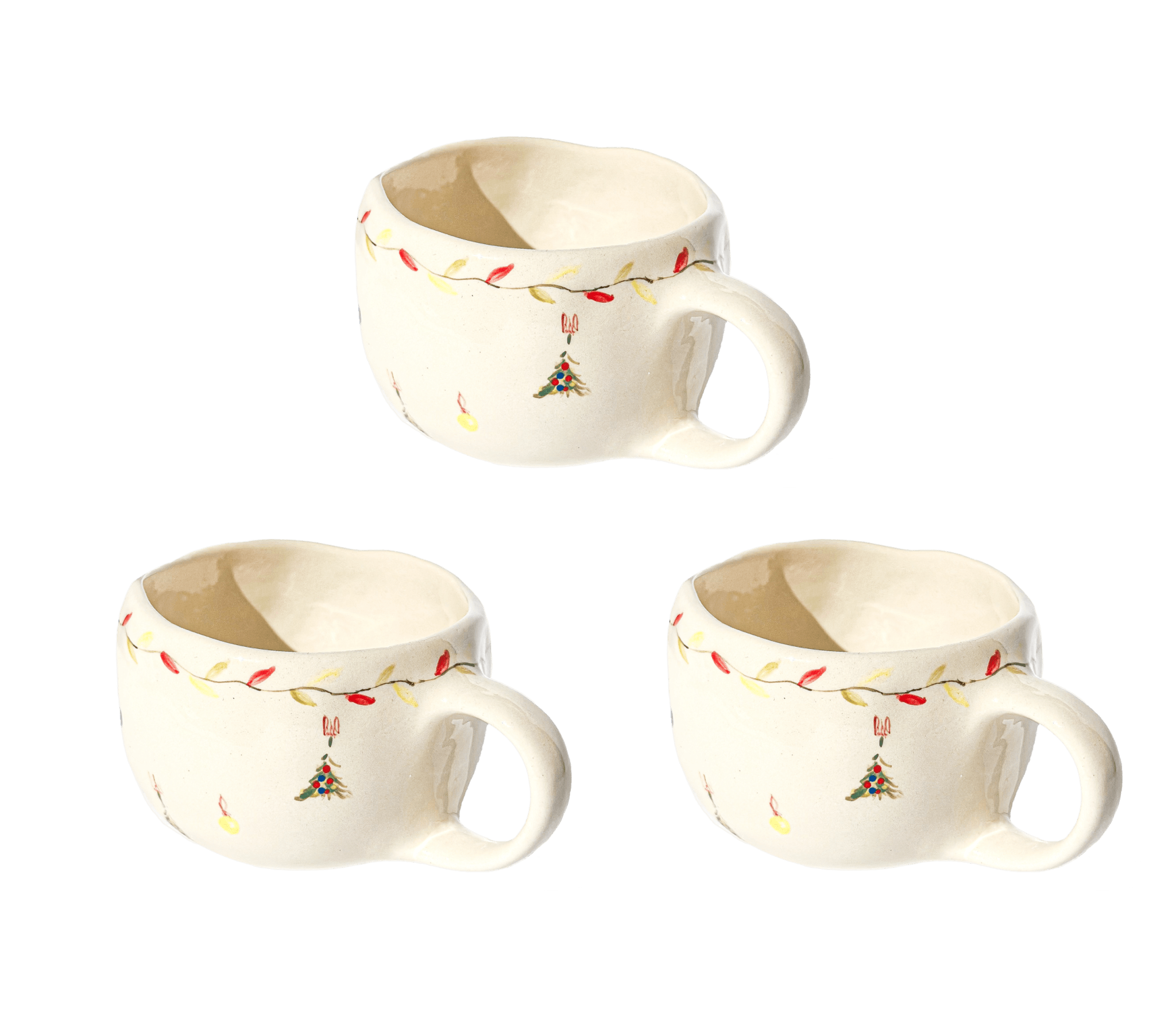 Christmas Handmade Mug 3-Pack