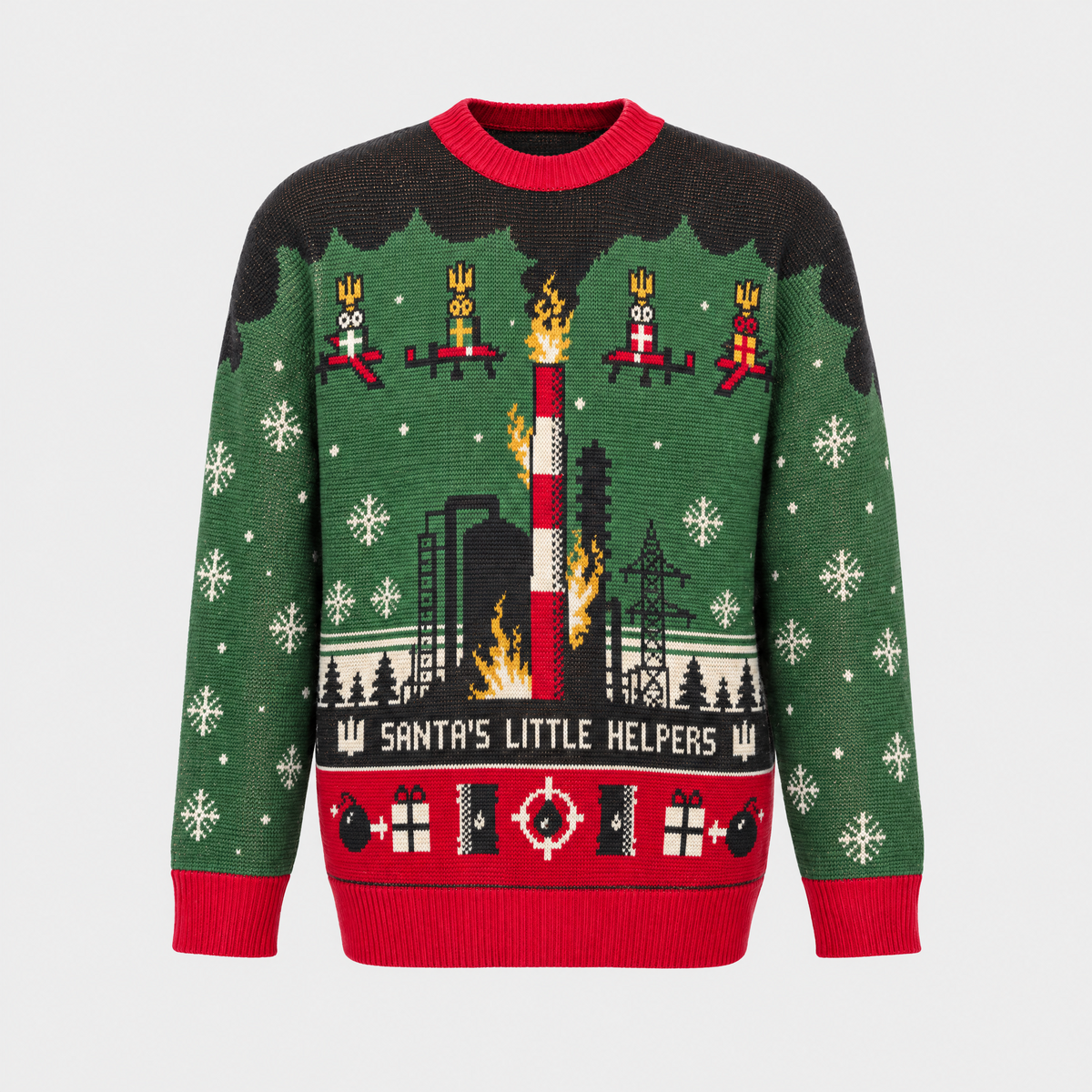 Knitted SPECIAL DELIVERY Christmas Sweater (PRE-ORDER)