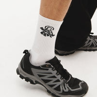 Classic Athletic Socks - White [Buy One - Give One] - Saint Javelin