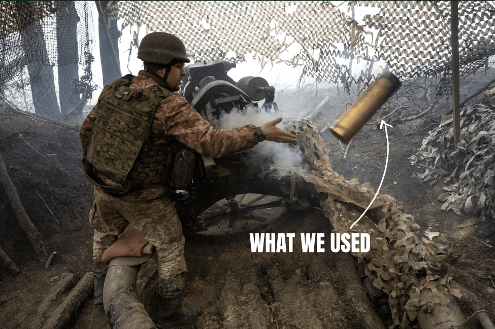 Saint Javelin - Belt (Recycled Artillery Shells)