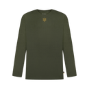 Cotton Embroidered Tryzub Long Sleeve - Saint Javelin